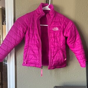 The North Face Fuchsia Quilted Jacket